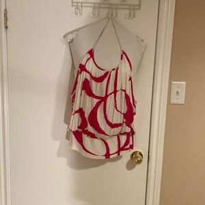 Pink and white cami